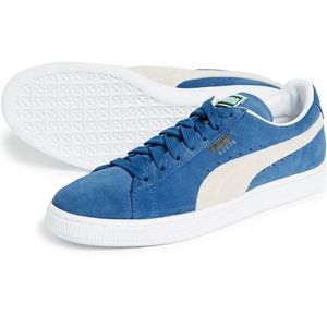 Blue Suede Puma shoes 6.5